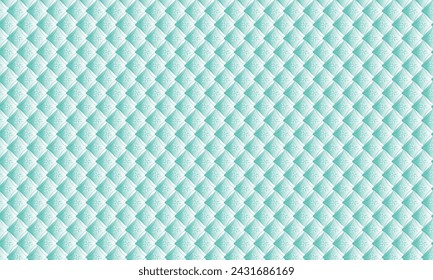 skyblue gradient vector seamless pattern. Modern stylish texture. Repeating geometric background with squares. Trendy hipster sacred geometry. Background for skinali pattern in classic style. EPS