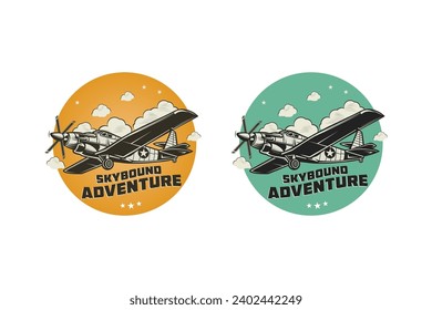 AVENTURA DE SKYBOUND - Ilustración vectorial de gráficos de camisetas
