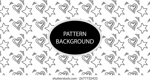 skycloud star pattern background design concept