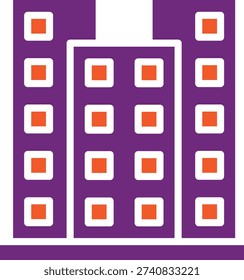 Skycraper Vector Icon Design Illustration