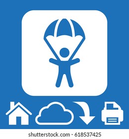 skydiver icon