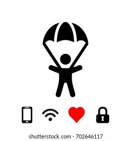 skydiver icon