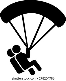 Skydiving Couple Icon