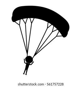Skydiving extreme sport