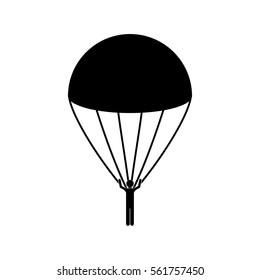 Skydiving extreme sport