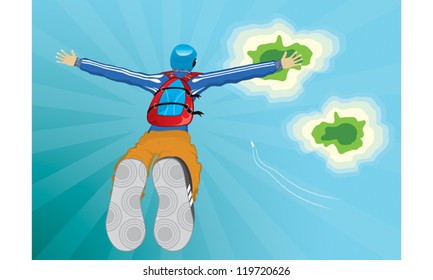 Skydiving Single