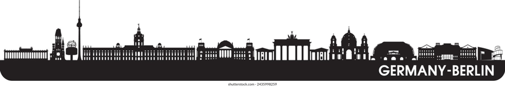 Skyline of Berlin - Germany