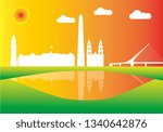 skyline of Buenos Aires city