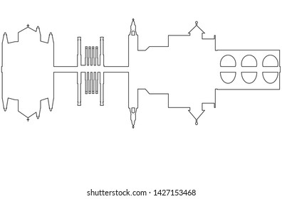 skyline of city of córdoba in spain
