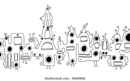 500 Cartoon paris skyline Images, Stock Photos & Vectors | Shutterstock