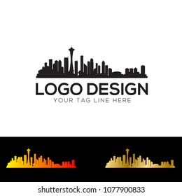 Skyline Logo Design Template  Vector 