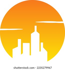 Skyline logo design. Urban, City and Building logo concept.