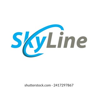 skyline logo vector free editable