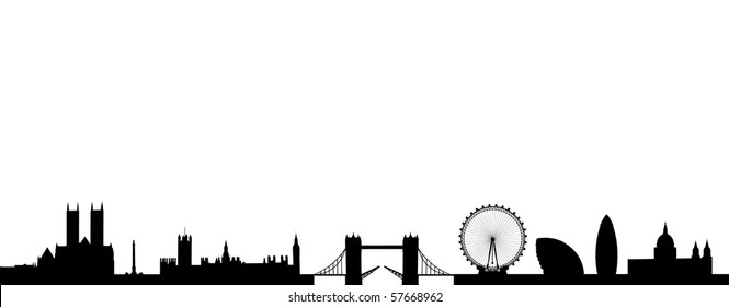 Skyline of London