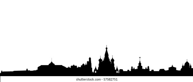 Skyline of Moscow