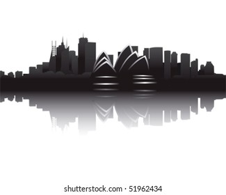 Skyline of Sydney