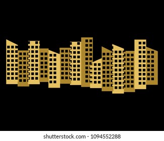 Skyline vector icon