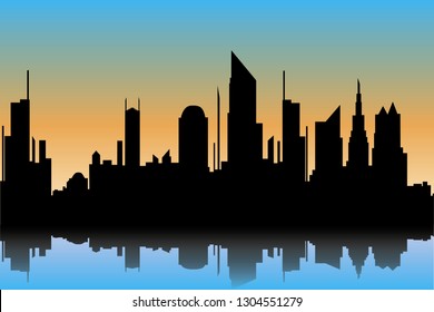 skyline- vector illustration 