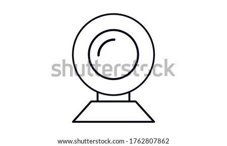 Skype, call, technology, videoconference, service, camera, multimedia, computer, video free vector icon