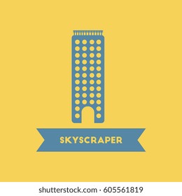 skyscraper building, High rise building tower