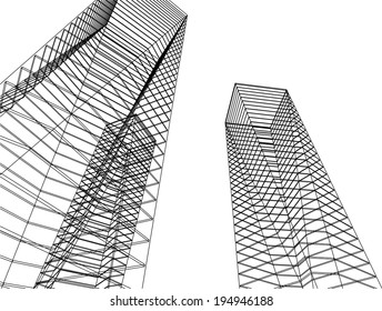 skyscraper buildings