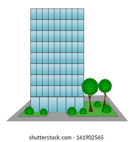 Skyscraper Business Center Building 