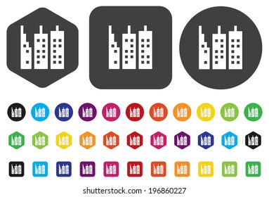 skyscraper icon