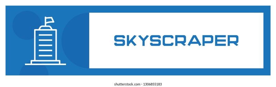 Skyscraper Icon Concept