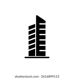 Skyscraper Icon Showing Scaling Up
