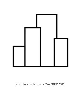 Skyscraper icon vector. Building illustration sign. high-rise building symbol. architecture logo.