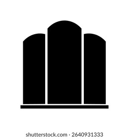 Skyscraper icon vector. Building illustration sign. high-rise building symbol. architecture logo.