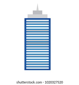 skyscraper icon- vector illustration