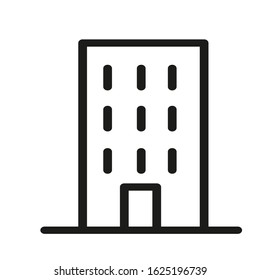 Skyscraper Icon Vector Template Illustration Design