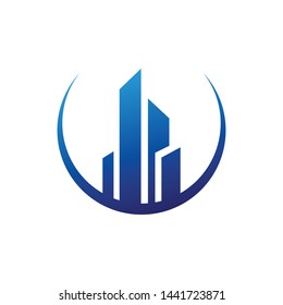 skyscraper logos with technological concepts, and buildings that are sturdy, smart home, modern, building, tower, simple, eyecathing and luxurious