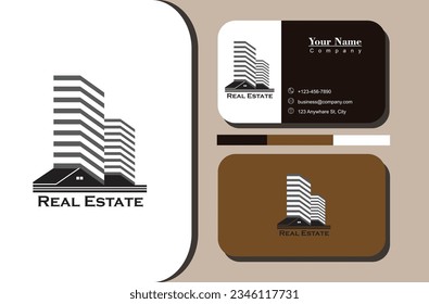 skyscraper real estate logo ral estate