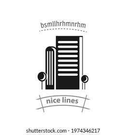 skyscraper simple vector icon. skyscraper simple vector icon. skyscraper simple vector icon. 