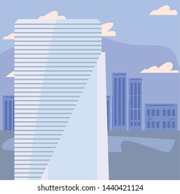 skyscraper urban city sky background