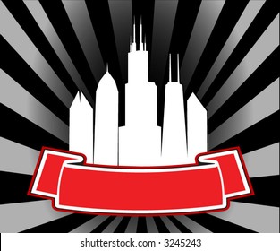 SKYSCRAPERS (vector)