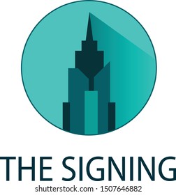 Skyscrapers vector icon.useable on business cards, app icons, sites, and ....