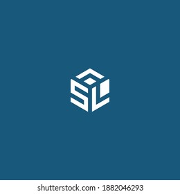 sl letter logo icon, vector design element, creative logo inspiration.	