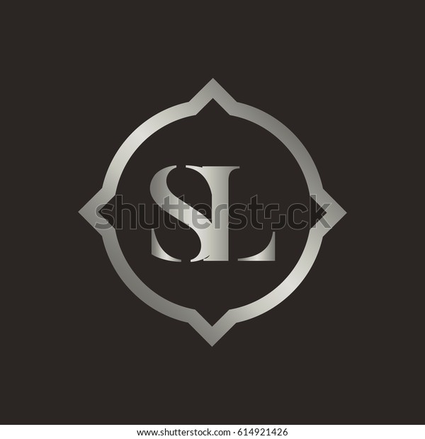Sl Logo Stock Vector (Royalty Free) 614921426