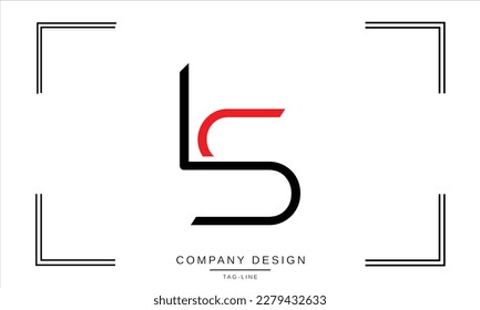 SL, LS, Abstract Letters Logo Monogram