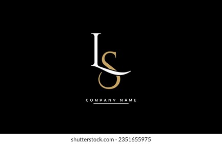 SL, LS Abstract Letters Logo Monogram