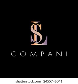SL ,LS Abstract Letters Logo Monogram