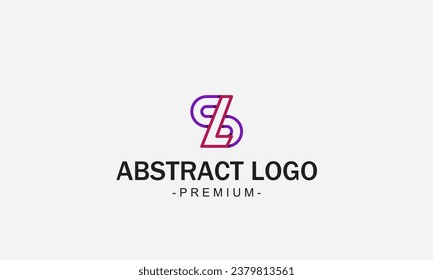 SL or LS letter logo design. Vector