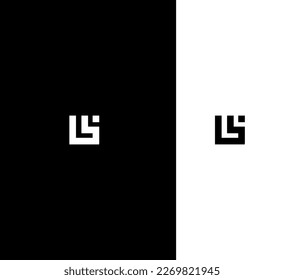 SL, LS, LL, L Letter Logo Vector Template Abstract Monogram Symbol 