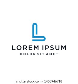 SL LS Logo Monogram Icon Vector Template