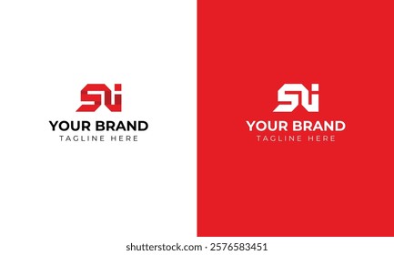 SL LS SLI LSI letter logo design vector template