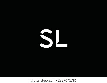  SL Modern Initial logo design and company logo