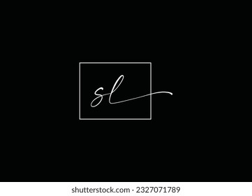  SL Modern Initial logo design and company logo